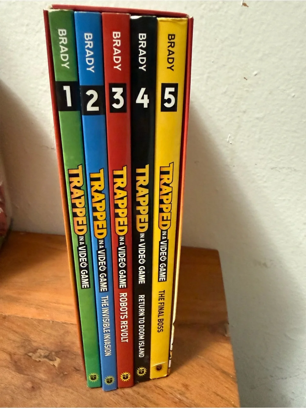 Trapped in a Video Game: The Complete Series of 5 Books by Dustin Brad